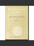 Historia Universitatis Carolinae Pragensis, XXIV/2, 1984. Acta Universitatis Carolinae Pragensis. - náhled