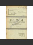 Účetnictví (edice: Pomůcky pro živnostníky, č. 4) [příručka, živnost - krejčovství, truhlářství, obuvnictví, zámečnictví] - náhled