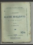 Klaudie Michajlovna a jiné novely - náhled