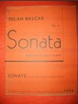 Sonata B-dur pro housle a klavír - náhled