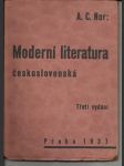 Moderní literatura československá - náhled