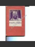 Pagina versa (bibliofilie, poezie, mj. Nevěrný president, Trestní romance, Balada o klíči domovním) - náhled