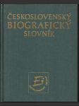 Československý biografický slovník - náhled