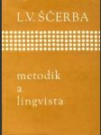 Lingvistický a metodický odkaz L. V. Ščerby - náhled