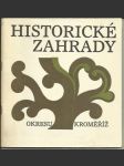 Historické zahrady okresu Kroměříž - náhled