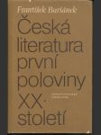 Česká literatura první poloviny XX. století - náhled