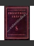 Pro stéblo trávy (edice: Symposion, Sv. 19) [příběh, bibliofilie, Itálie; frontispis Jan Rambousek] - náhled