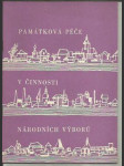 Památková péče v činnosti Národních výborů - náhled