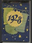1928 kalendář - náhled