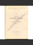 Literární pozůstalost Dr. Aloise Pražáka 1820-1901 - náhled