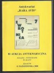 Rara Avis - 81 aukcja antykwaryczna - náhled