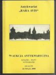 Rara Avis - 79 aukcja antykwaryczna - náhled