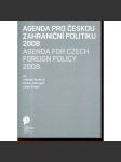 Agenda pro českou zahraniční politiku 2008 - náhled