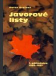 Javorové listy - náhled