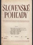 Slovenské pohľady 1954 č. 9. roč. 70. - náhled
