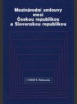 Mezinárodní smlouvy mezi Českou republikou a Slovenskou republikou - náhled