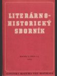 Literárnohistorický sborník SAV 1953 č. 1.-2. roč. 10. - náhled