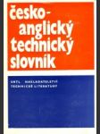 Česko anglický technický slovník - náhled