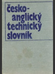 Česko anglický technický slovník - náhled