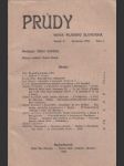 Prúdy revue mladého Slovenska 1913-1919 č. 1.-10. roč. 5. - náhled