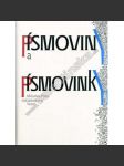 Písmoviny a písmovinky (Miloslav Fulín, typografie, knižní grafika) - náhled