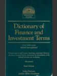 Dictionary of Finance and Investment Terms - náhled