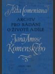Archiv pro bádání o životě a díle Jana Amose Komenského XXIII. - náhled