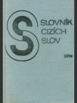 Slovník cizích slov - náhled