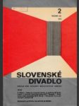 Slovenské divadlo 1973 č.2. - náhled