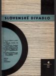 Slovenské divadlo 1969 č.4. - náhled