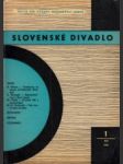 Slovenské divadlo 1971 č.1. - náhled