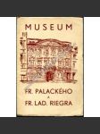 Museum Fr. Palackého a Fr. Lad. Riegra (Muzeum, František Palacký, František Ladislav Rieger, Praha) - náhled