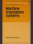 Machine translation systems - náhled