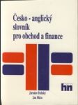 Česko-anglický slovník pro obchod a financie - náhled