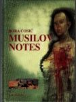 Musilov notes - náhled