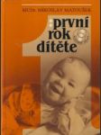 První rok dítete - náhled