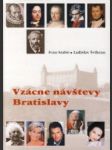 Vzácne návštevy Bratislavy - náhled