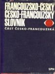 Francouzsko-český česko-francouzský slovník - náhled