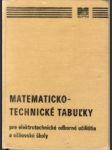 Matematicko-technické tabuľky - náhled