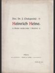 Heinrich Heine.Studie medicinská i literární - náhled