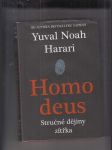 Homo deus (Stručné dějiny zítřka) - náhled