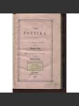 Česká poëtika (Česká poetika, literatura, 1870, vazba kůže) - náhled