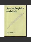 Archeologické rozhledy, XL. (1988), č. 3 - náhled