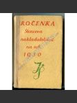 Ročenka Štencova nakladatelství na rok 1930 [Z obsahu: Tvorba nakladatelství Štenc - knižní úprava, typografie, ilustrace, krásná kniha] - náhled