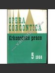 Krkonošské práce, svazek 5. (1968) - náhled