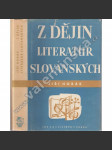 Z dějin literatur slovanských - náhled