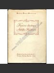 Knižní ilustrace Adolfa Kašpara (edice: Rukověť milovníka knih, sv. 1) [Adolf Kašpar, soupisový katalog] - náhled