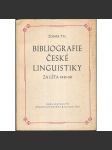 Bibliografie české linguistiky za léta 1945-50 - náhled