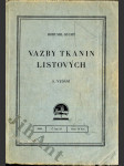 Vazby tkanin listových - náhled