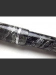 Art deco plnící pero polák & lukesle sagitta laminovaný perleťový celuloid - náhled